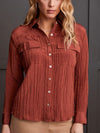 Henley Top with Buttons