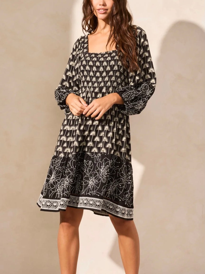 Tribal Wear 2 Ways Embroidered Dress
