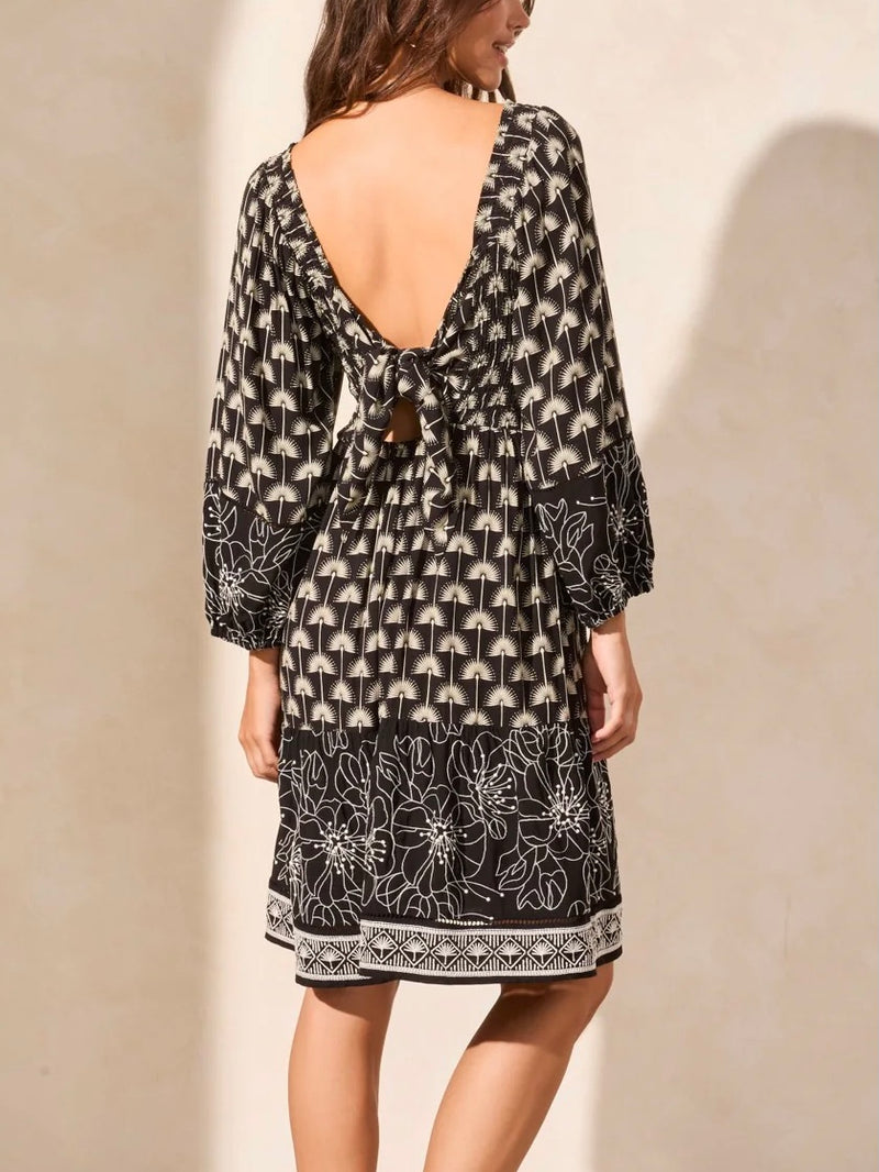 Tribal Wear 2 Ways Embroidered Dress