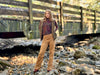 Tribal Hooded Zip-Front Vest