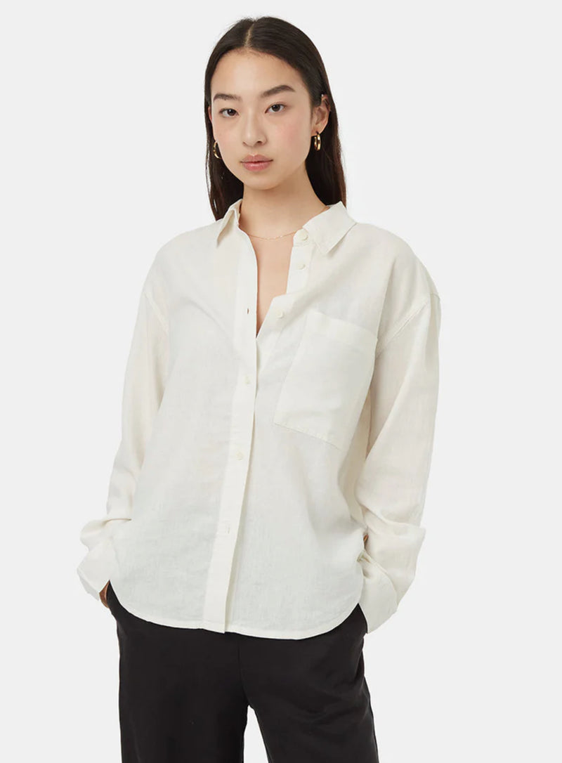 Hemp Button Front Shirt