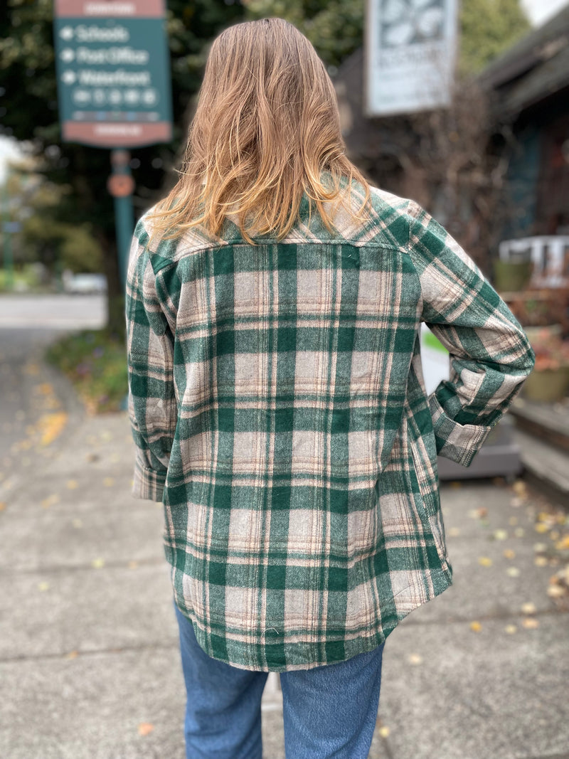 Piper Plaid Flannel Shacket