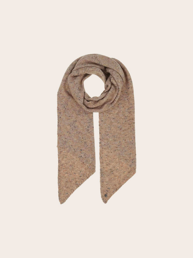 Fraas Tweedy Lurex Bias Scarf