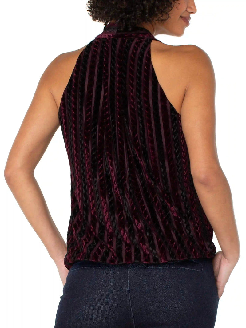 Liverpool Sleeveless Crossover Top