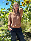 Dylan Mesh Flower Covet Top