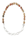 Mini Stone W/Chain Stacking Bracelet