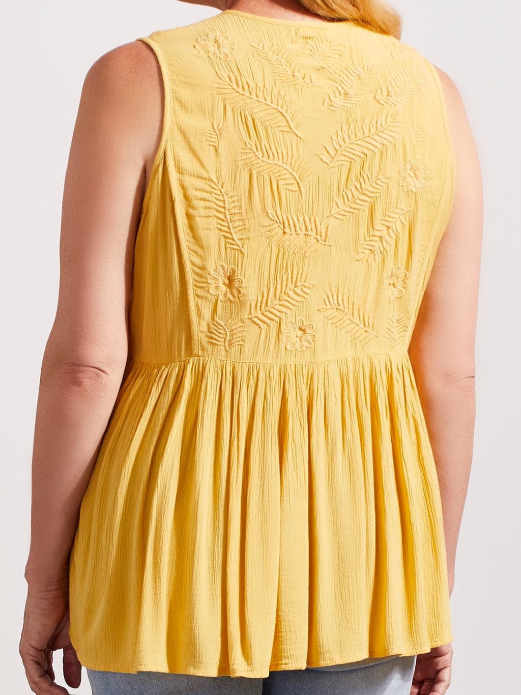 Yellovango Embroidered Blouse