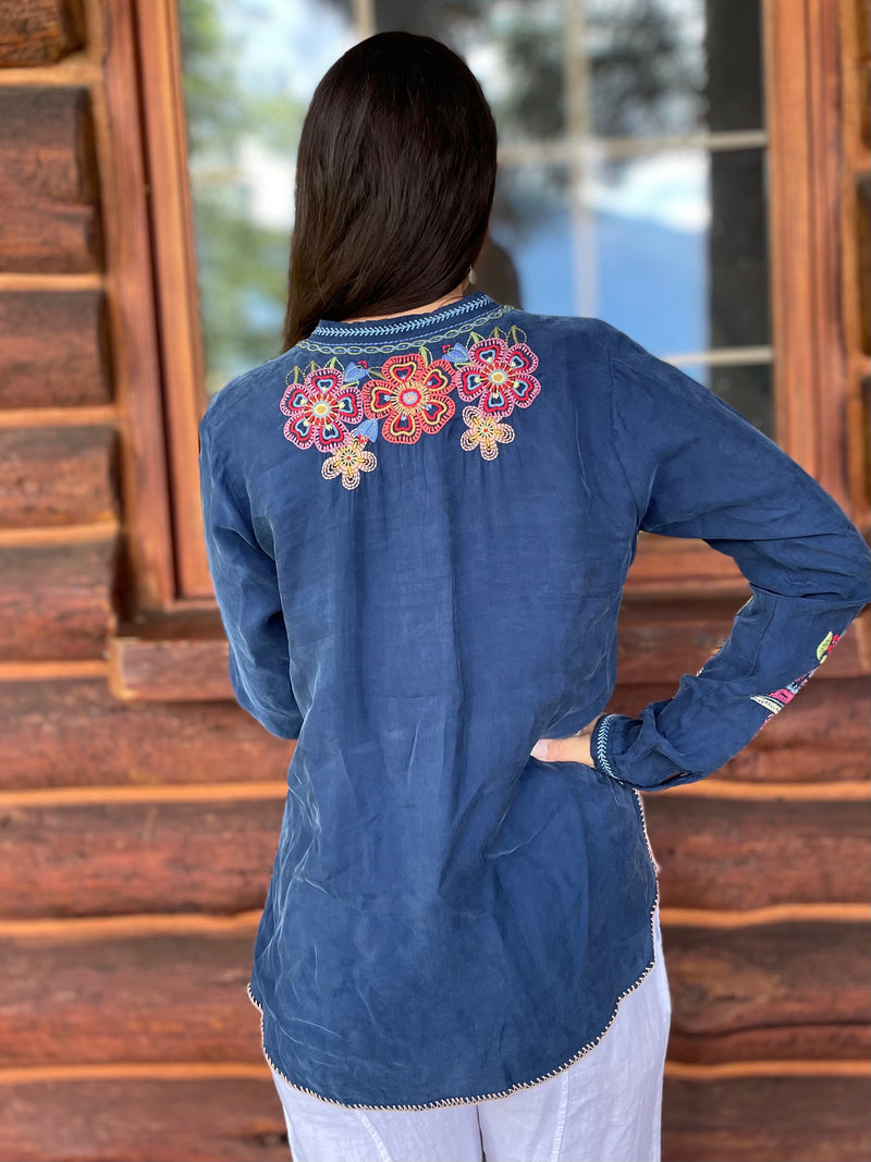 Johnny was top blue top