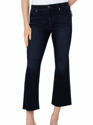 Hannah Crop Flare Eco Denim