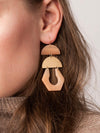 Scout Stone Cutout Earring