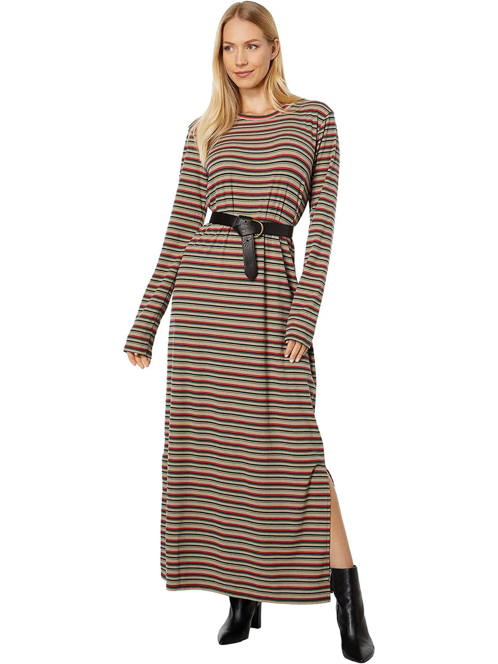 Striped Maxi Dress