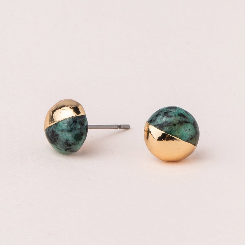 Scout Dipped Stone Stud Earring