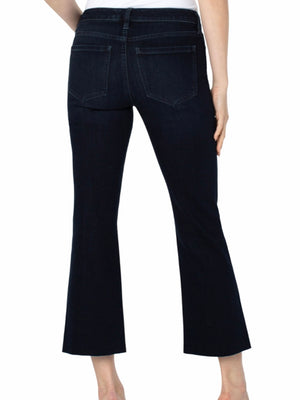 Hannah Crop Flare Eco Denim